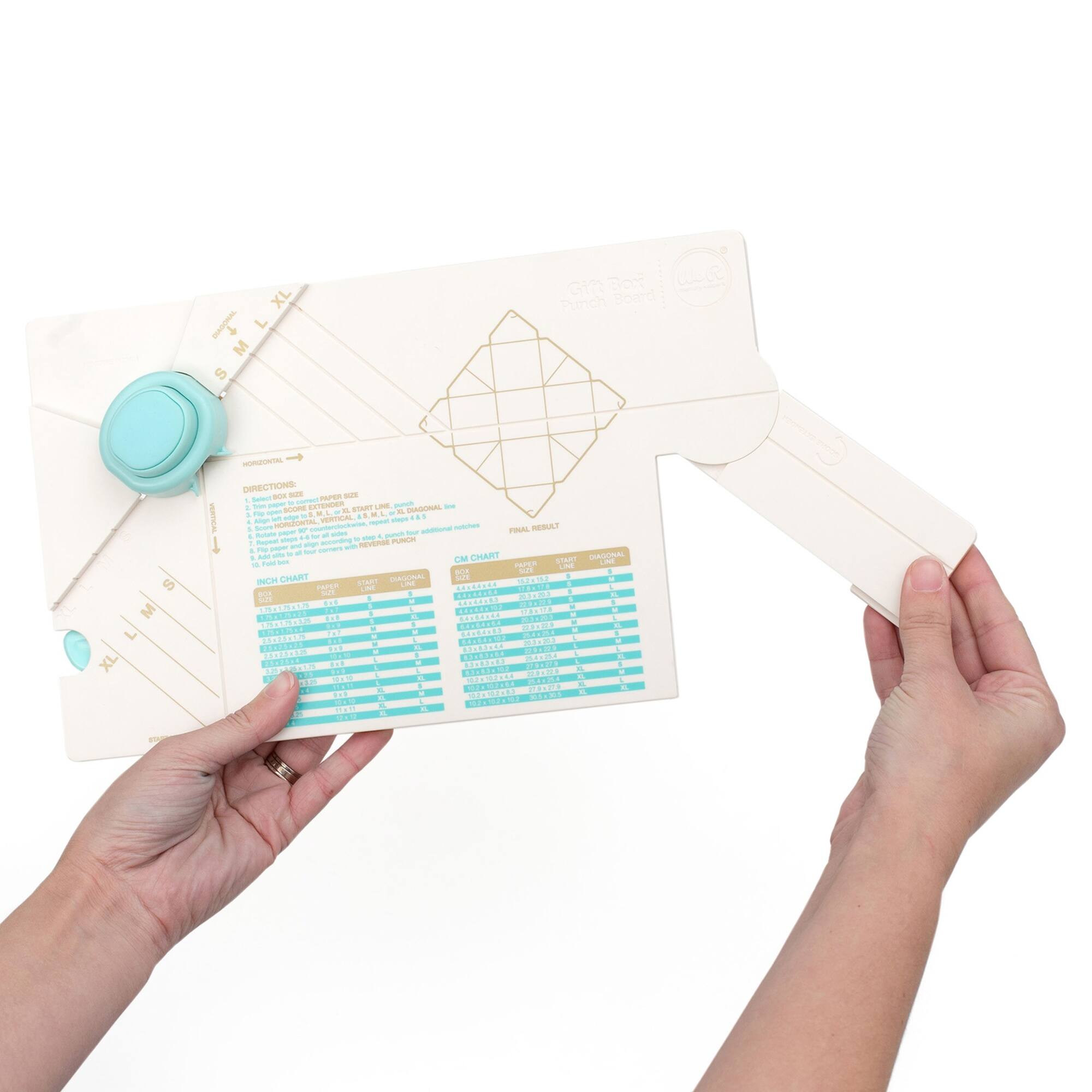 We R Memory Keepers Gift Box Punch Board